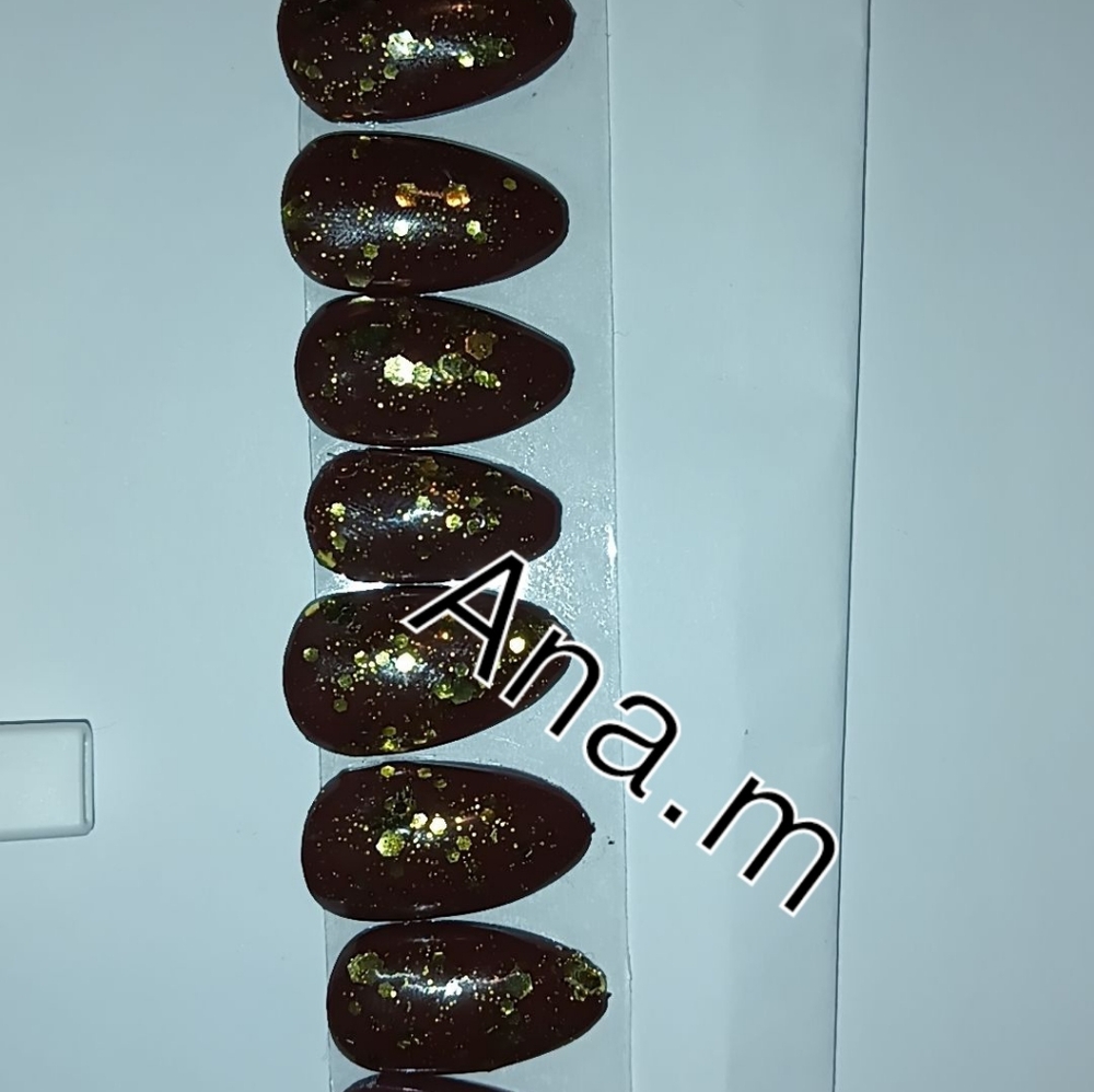 VINTAGE GOLD SWISS CHERRY MOCHA READY TO SHIP ACRYLIC